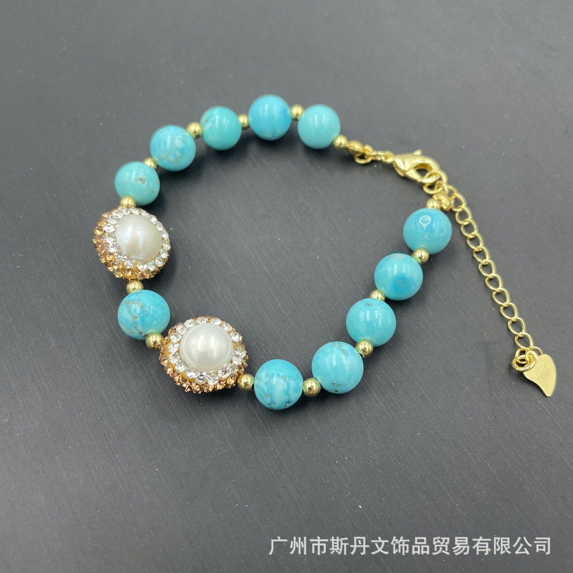 Stabilized Turquoise Inlay Jewelry Set – Earrings, Ring, Bracelet, Necklace, Beaded Bracelet