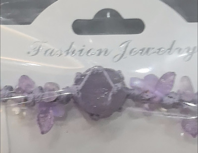 Handmade natural Summer Blossom crystal woven bracelet customer review photo