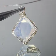 Opal — Natural Raw Crystal & Opal Pendant Necklace