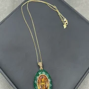 Necklace — Natural Turkish Sultan Stone & Green Aventurine Jewelry Set