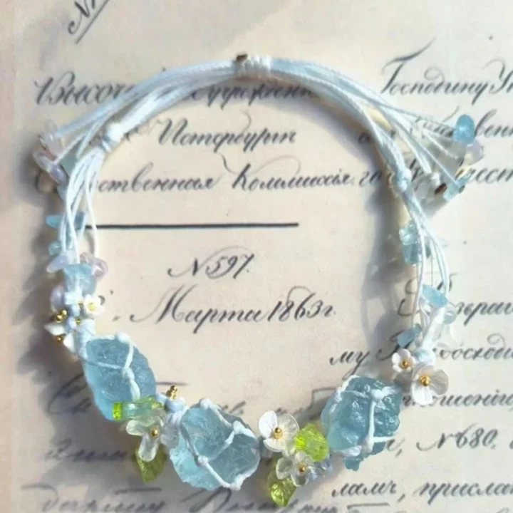 secret-garden-natural-crystal-woven Aquamarine